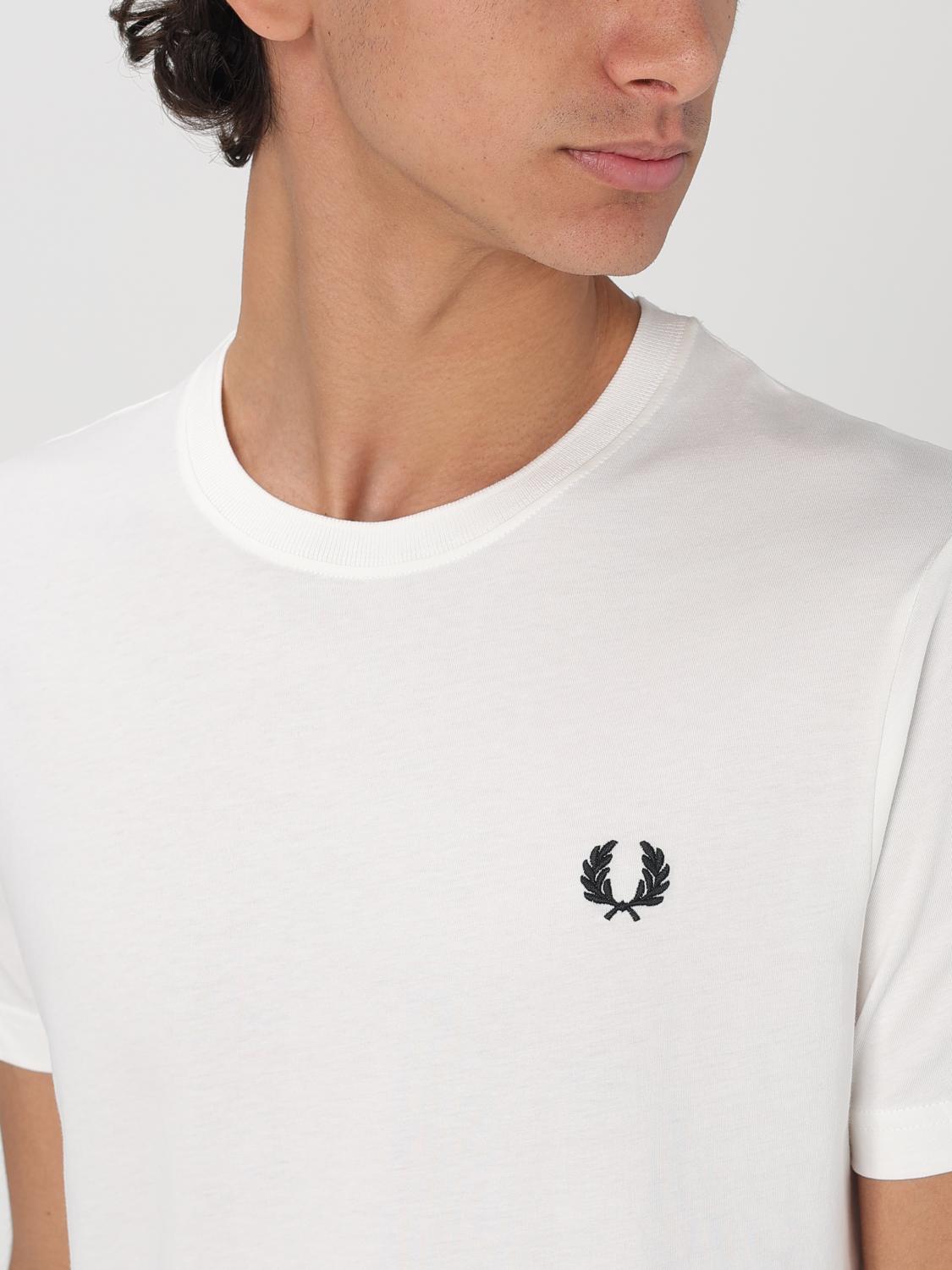 FRED PERRY ФУТБОЛКА: Футболка Мужское Fred Perry, Белый - Img 3