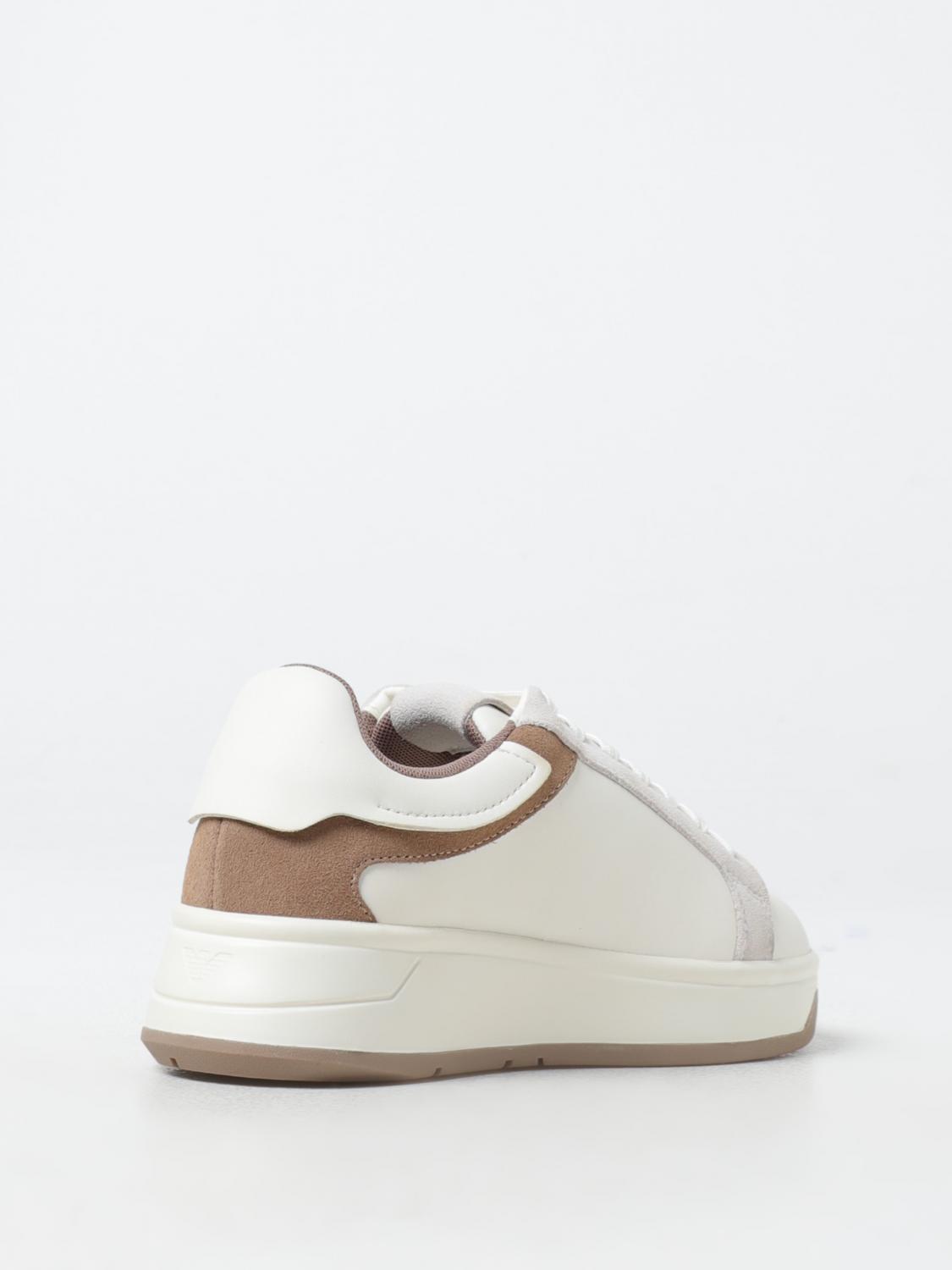 EMPORIO ARMANI SNEAKERS: Sneakers woman Emporio Armani, White - Img 3