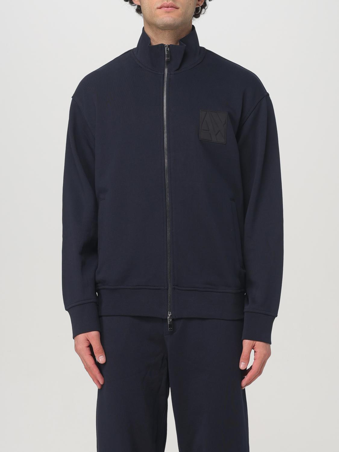 ARMANI EXCHANGE SWEATSHIRT: Sweatshirt men Armani Exchange, Blue - Img 1