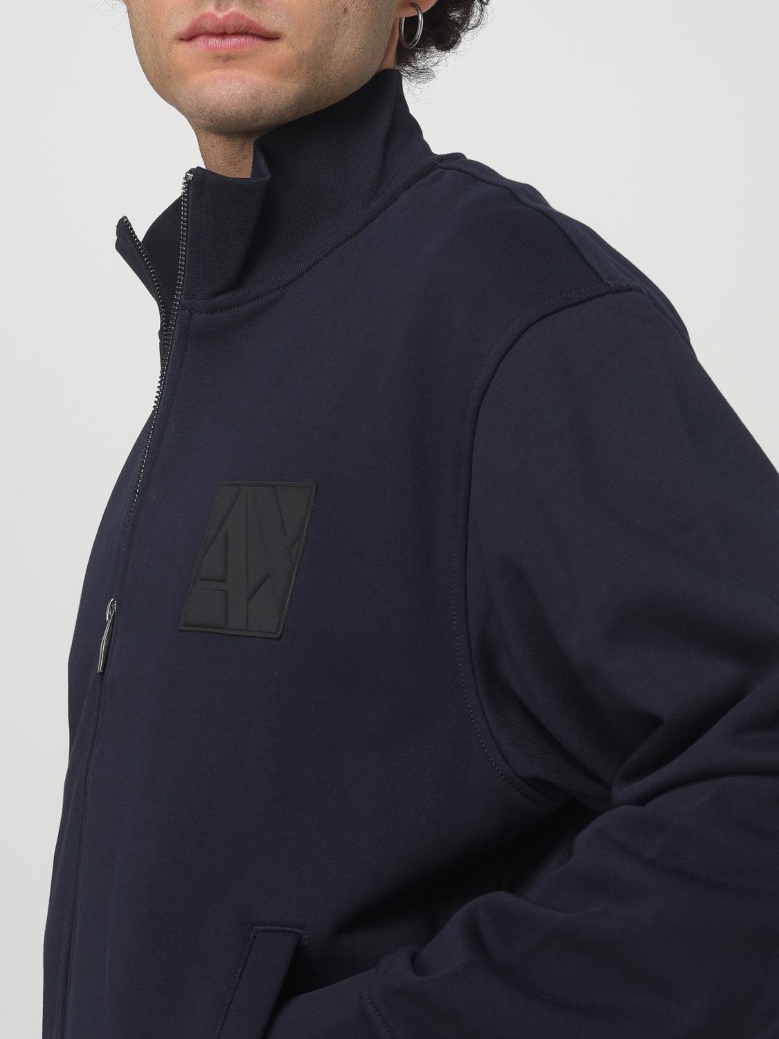 ARMANI EXCHANGE SWEATSHIRT: Sweatshirt men Armani Exchange, Blue - Img 5