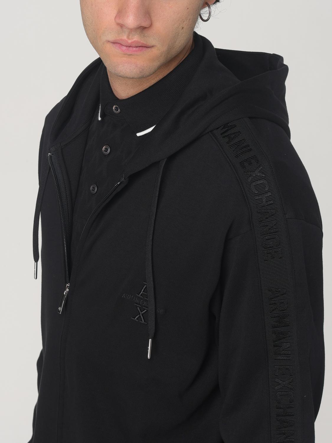 ARMANI EXCHANGE SWEATSHIRT: Sweatshirt men Armani Exchange, Black - Img 5