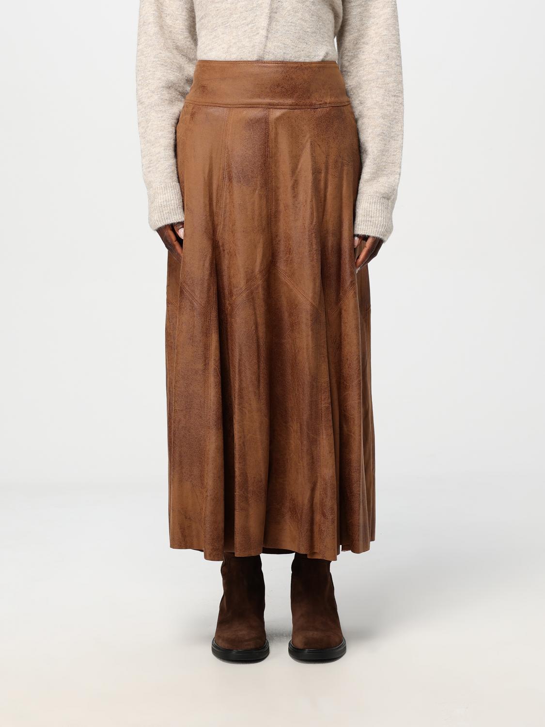 ISABEL MARANT SKIRT: Skirt woman Isabel Marant, Brown - Img 1