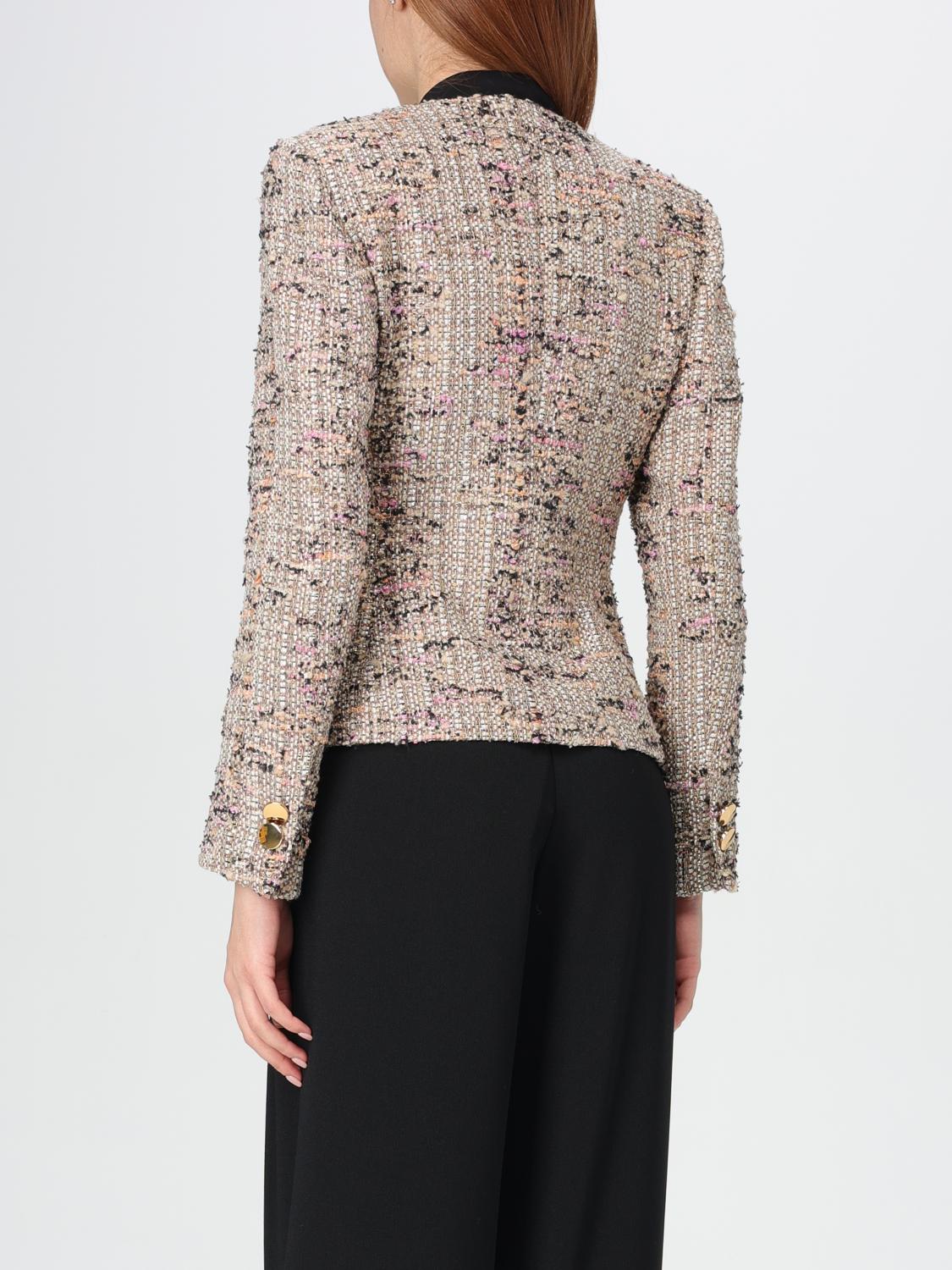 TAGLIATORE JACKET: Tagliatore tweed jacket, Beige - Img 2