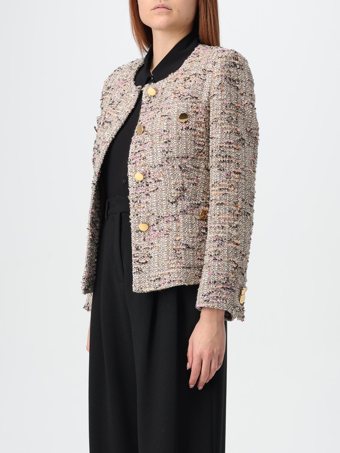 TAGLIATORE JACKET: Tagliatore tweed jacket, Beige - Img 3