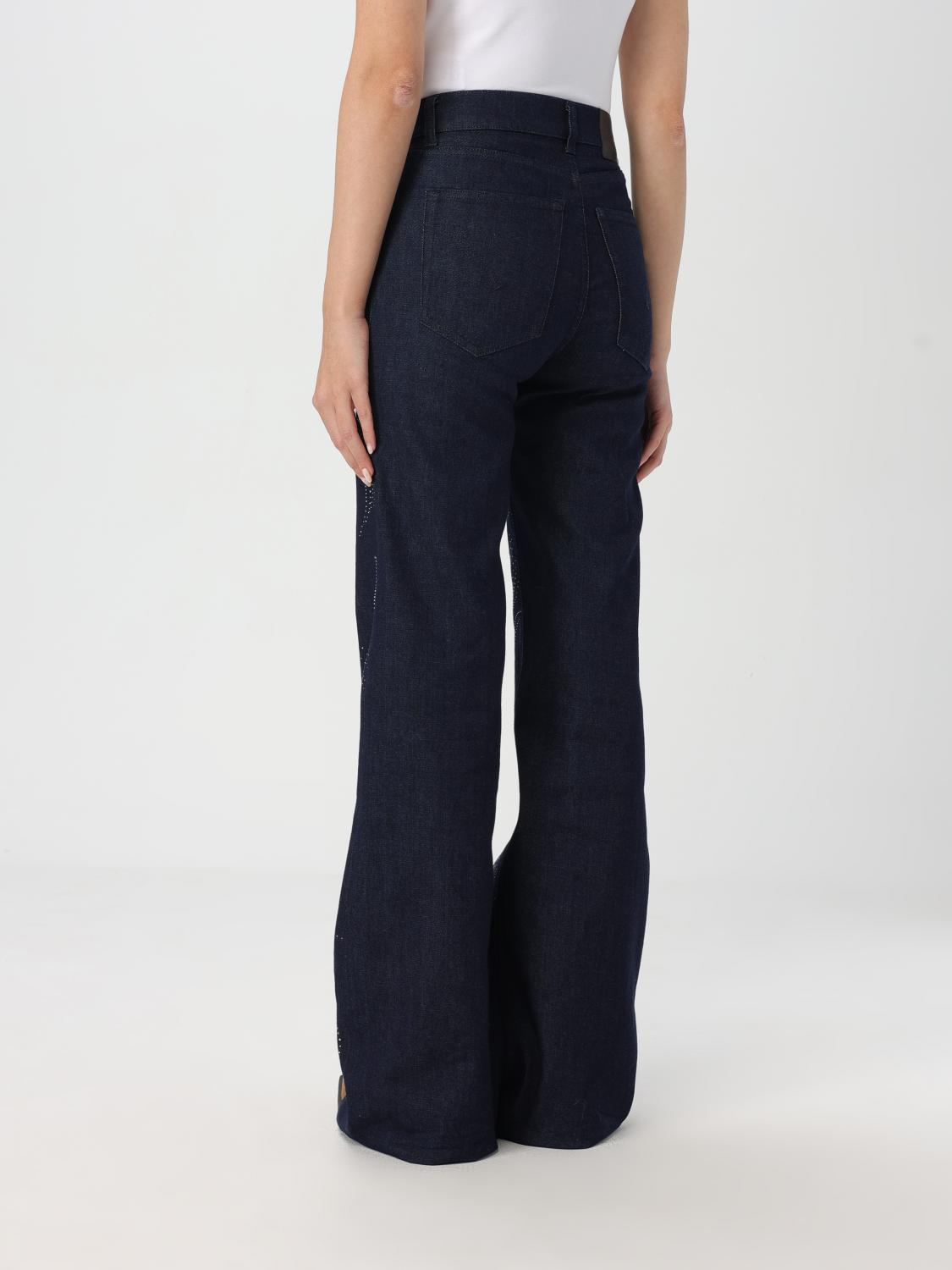 DONDUP JEANS: Jeans Dondup in denim con strass , Denim - Img 3