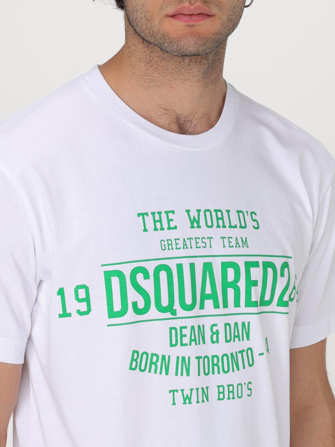 DSQUARED2 T-SHIRT: T-shirt men Dsquared2, White - Img 3