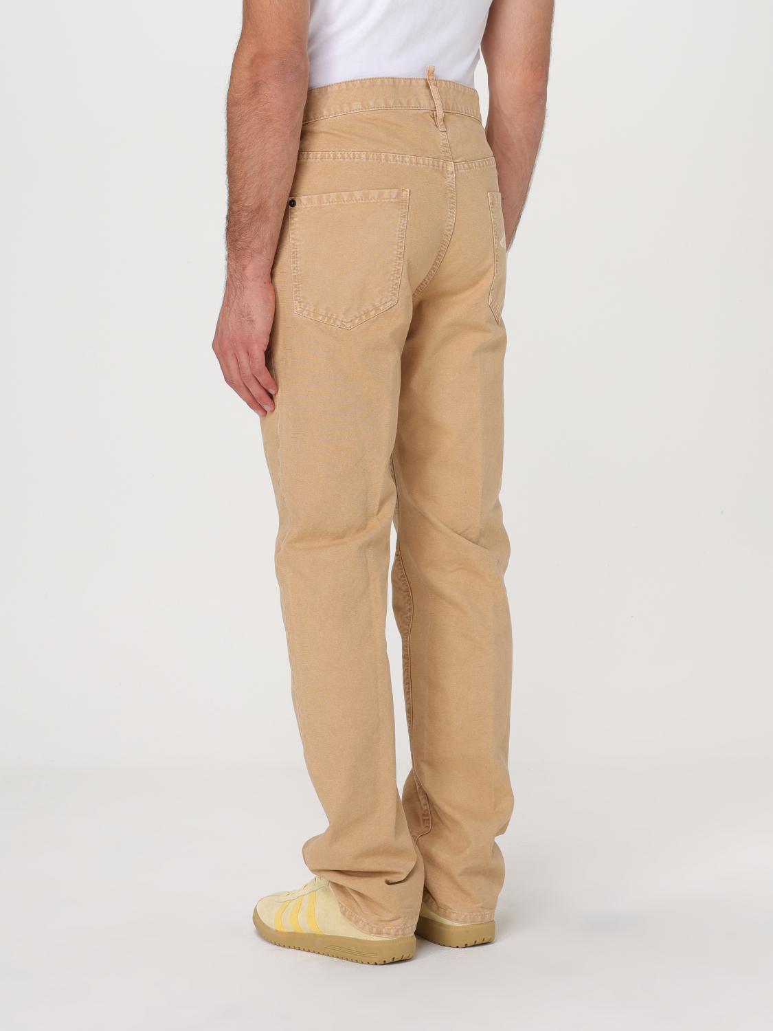 DSQUARED2 PANTS: Pants men Dsquared2, Beige - Img 2