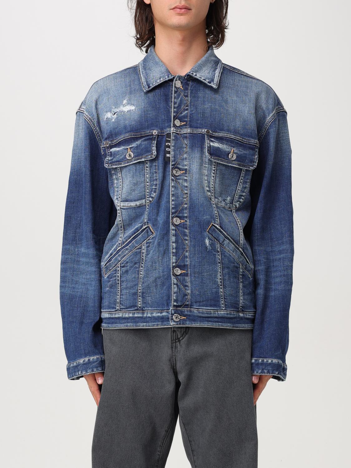 DSQUARED2 JACKET: Coat men Dsquared2, Blue - Img 1