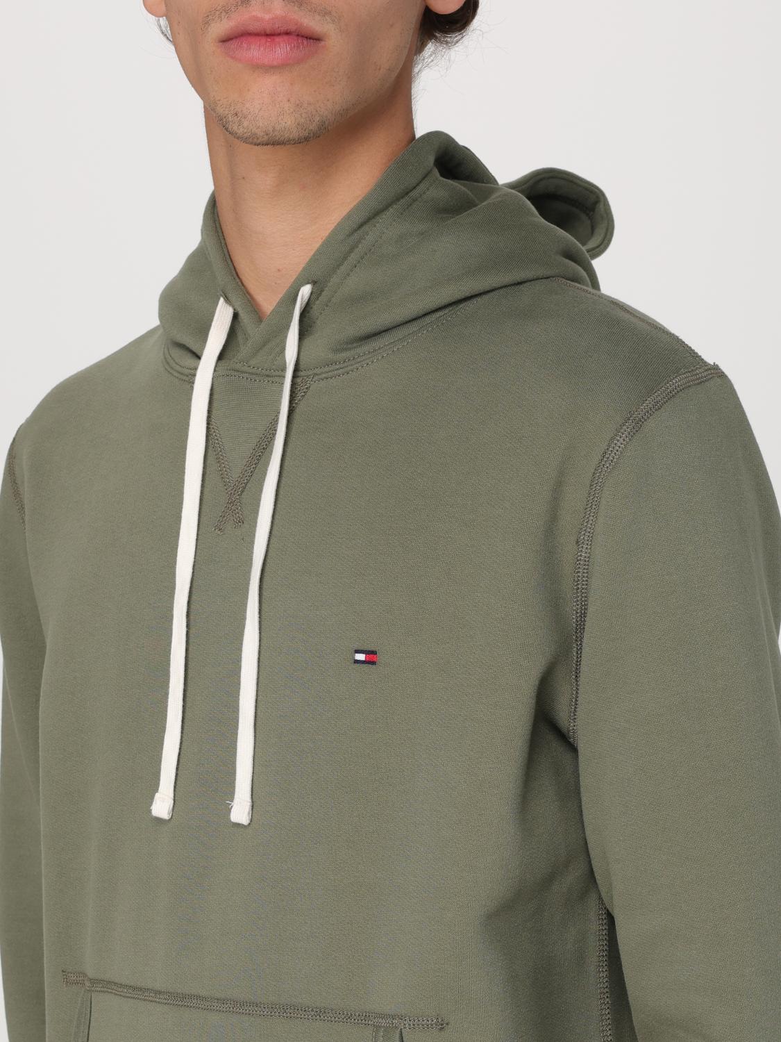 TOMMY HILFIGER SWEATSHIRT: Pullover herren Tommy Hilfiger, Grün - Img 3