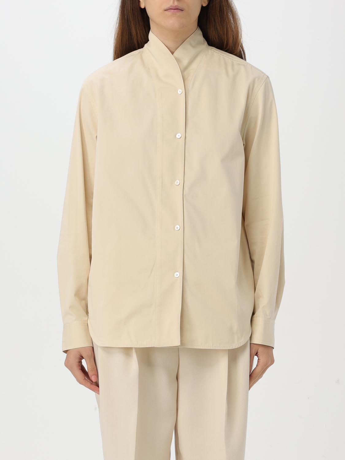 TOTEME CAMICIA: Camicia basic Toteme in cotone , Beige - Img 1