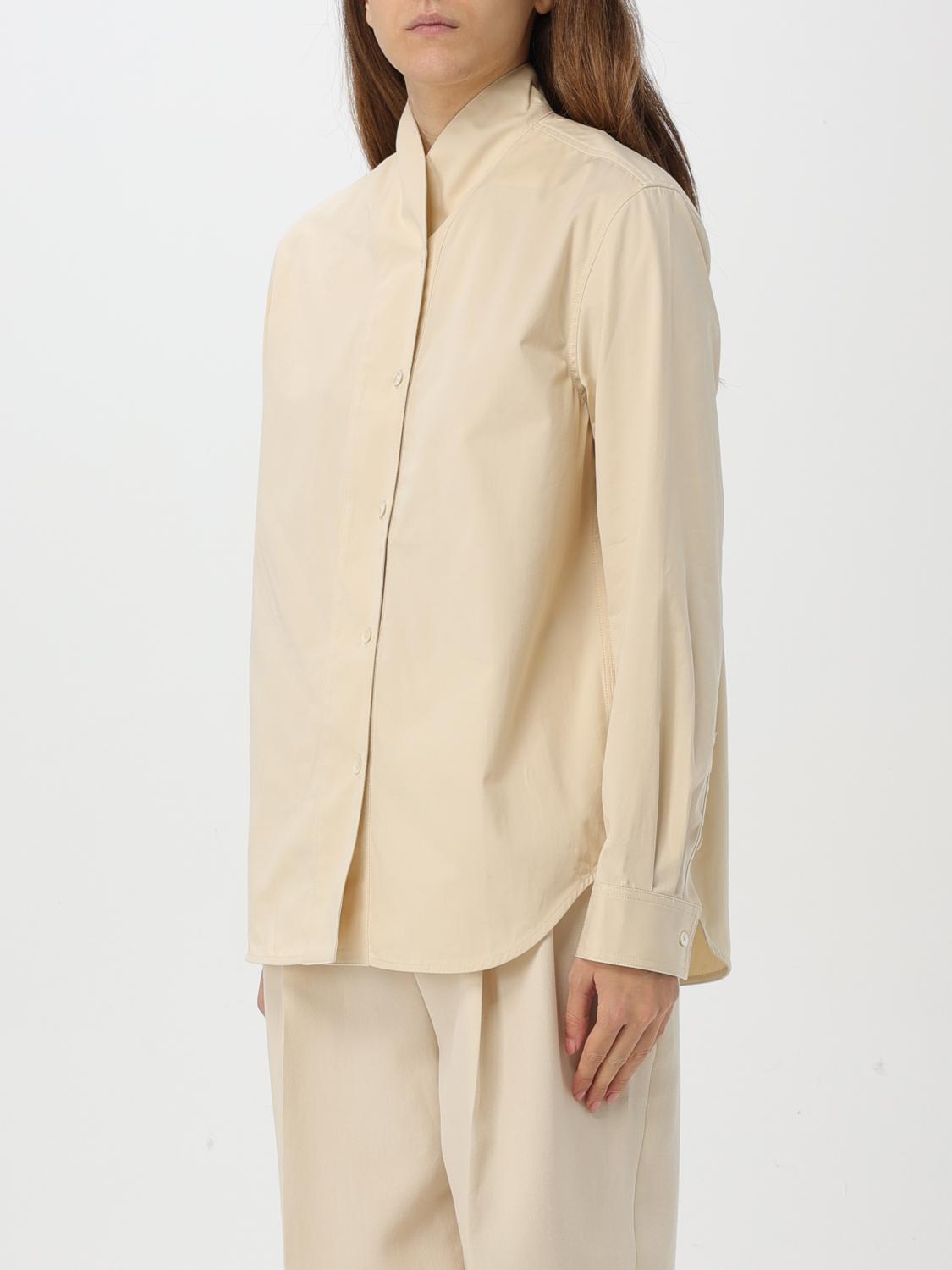 TOTEME CAMICIA: Camicia basic Toteme in cotone , Beige - Img 4