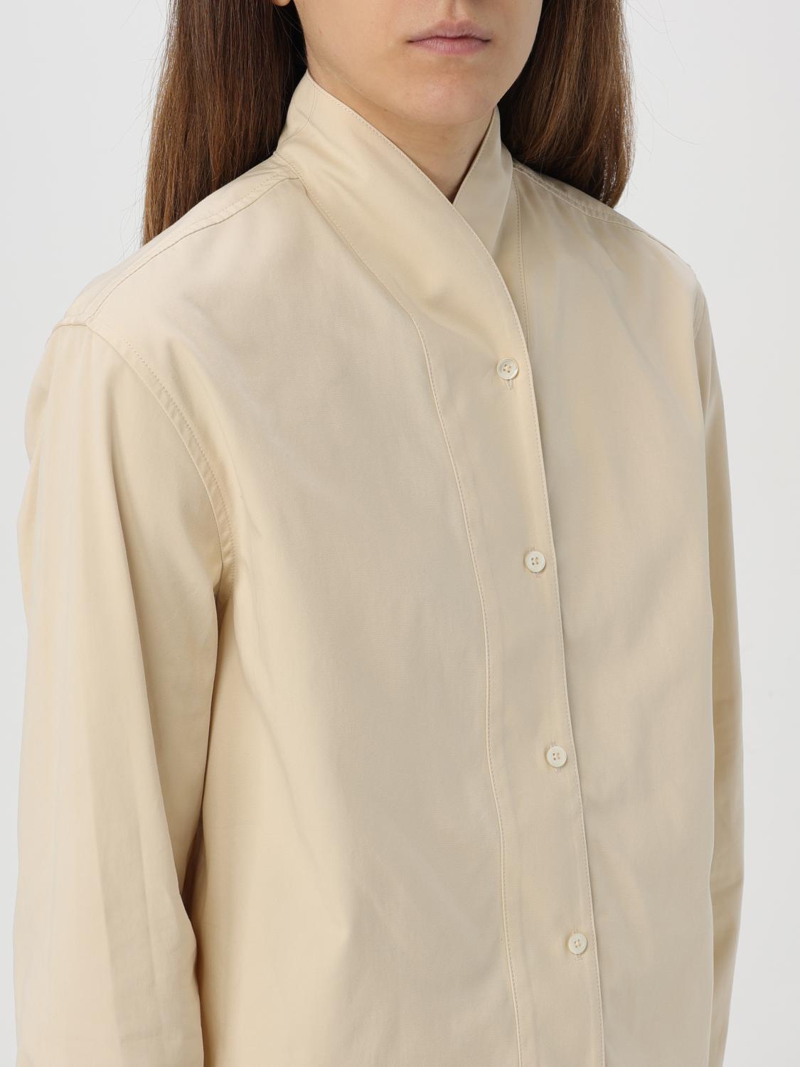 TOTEME CAMICIA: Camicia basic Toteme in cotone , Beige - Img 5