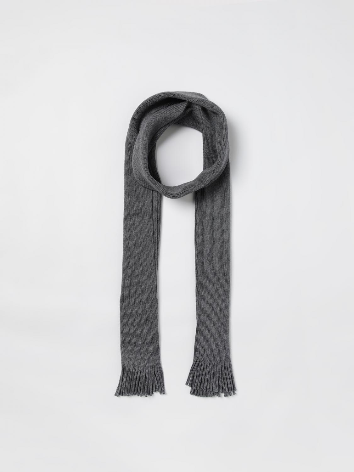 BOSS SCIARPA: Sciarpa Boss in lana vergine ecosostenibile , Grigio - Img 2
