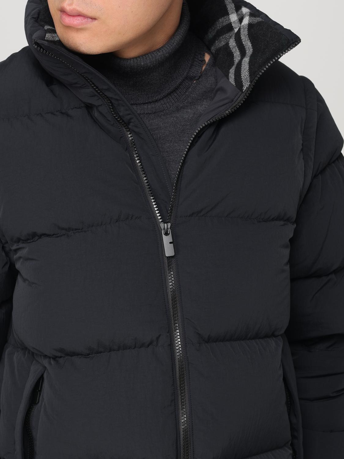 BURBERRY JACKET: Jacket men Burberry, Black - Img 5