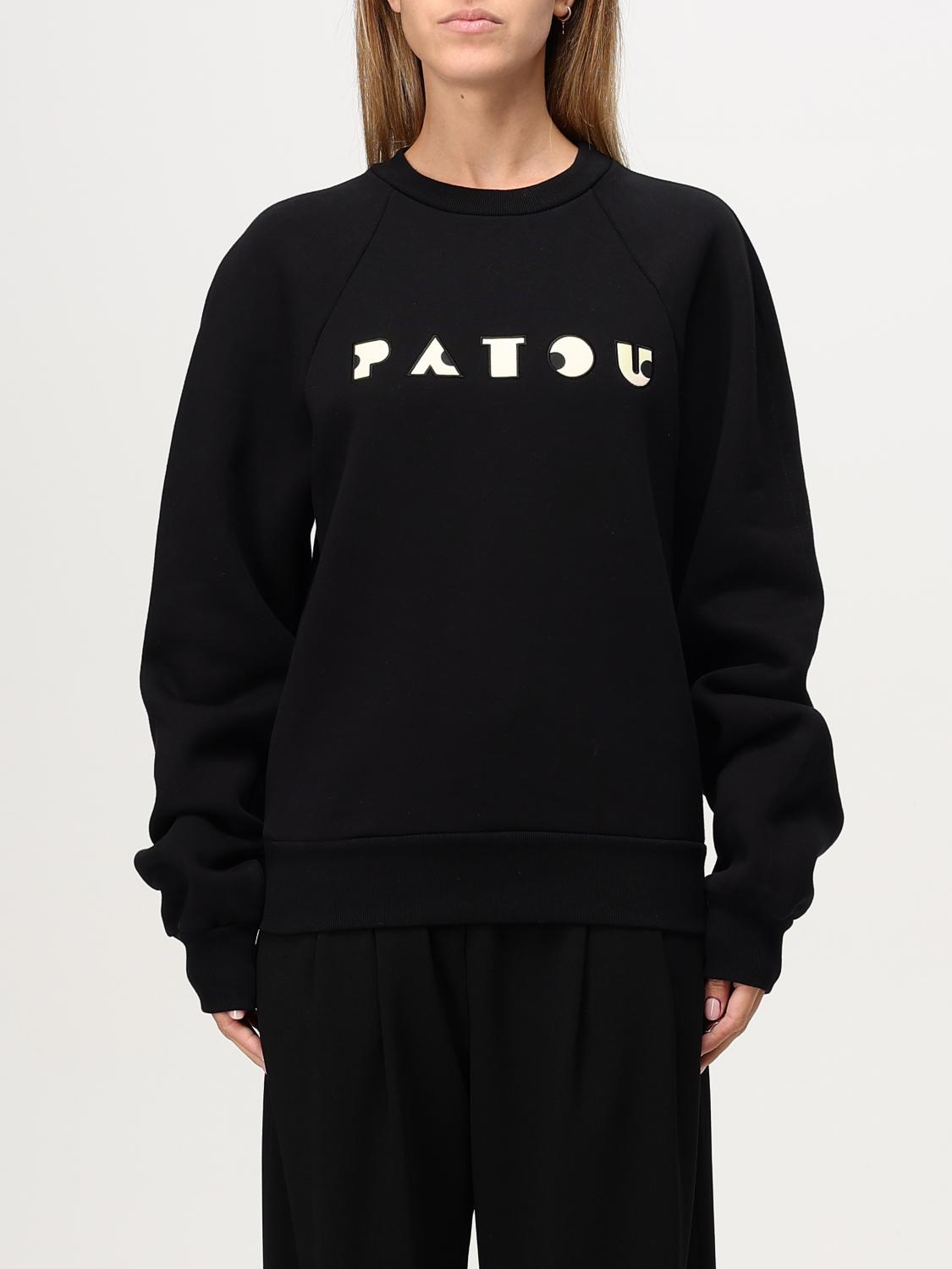 PATOU SWEATSHIRT: Sweatshirt woman Patou, Black - Img 1