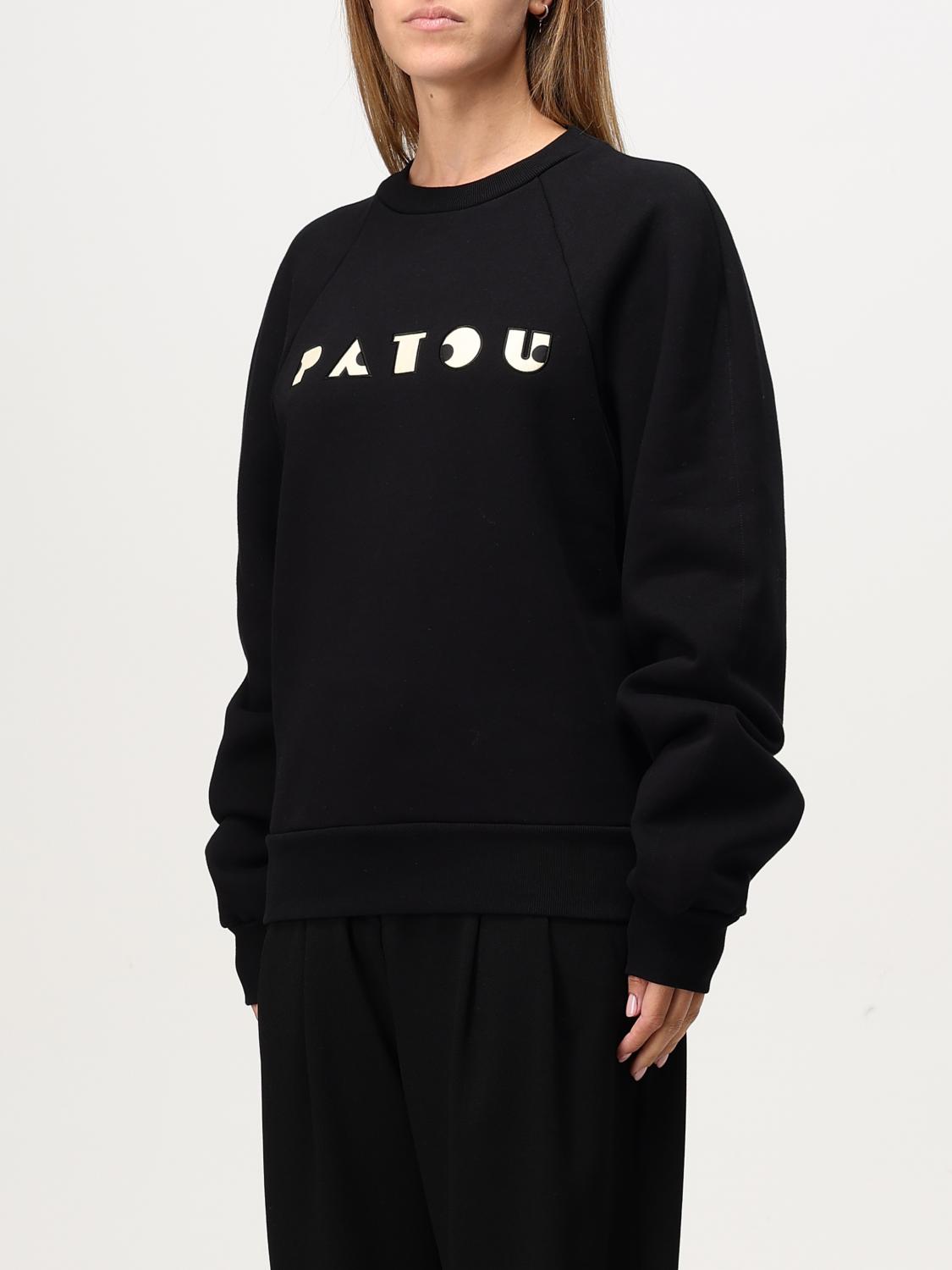 PATOU SWEATSHIRT: Sweatshirt woman Patou, Black - Img 3