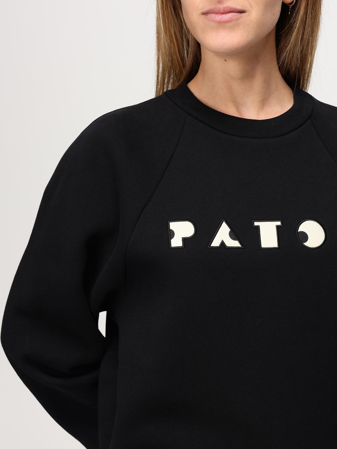 PATOU SWEATSHIRT: Sweatshirt woman Patou, Black - Img 4