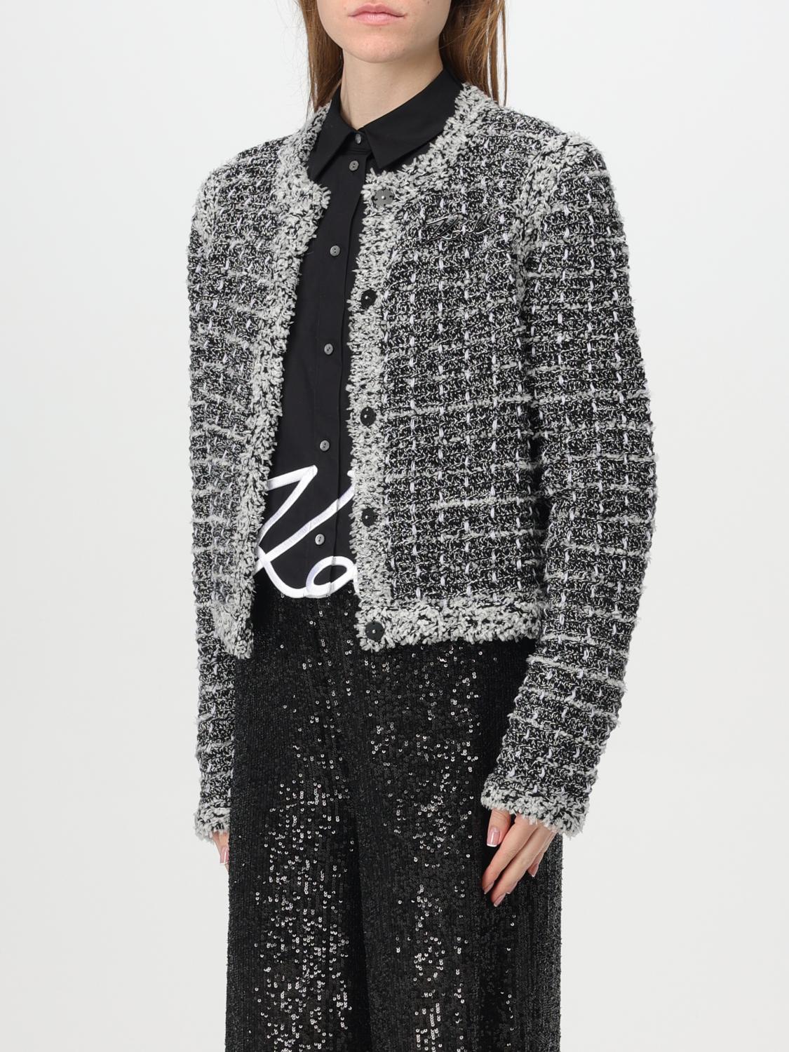 KARL LAGERFELD VESTE: Blazer femme Karl Lagerfeld, Noir - Img 3