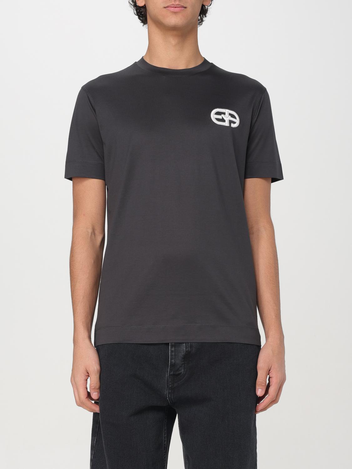 EMPORIO ARMANI Tシャツ: Tシャツ メンズ Emporio Armani, ブラック - Img 1