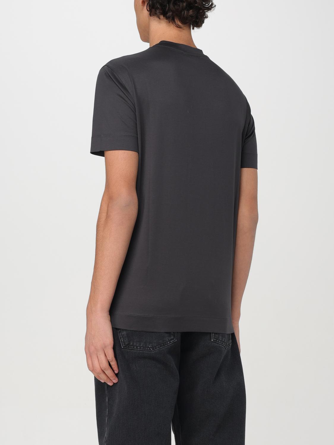 EMPORIO ARMANI T-SHIRT: T-shirt men Emporio Armani, Black - Img 2