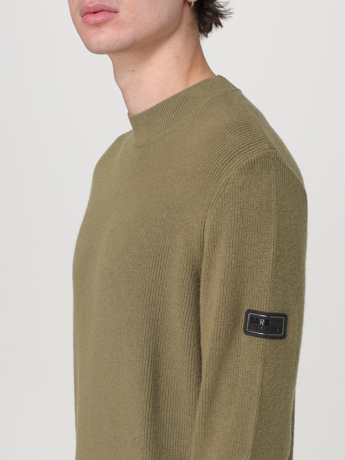 BARBOUR SWEATER: Sweater men Barbour, Olive - Img 3