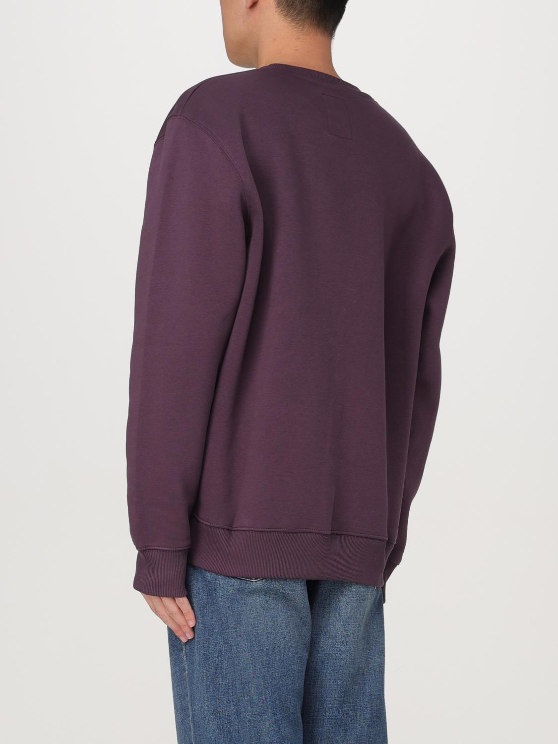 ALPHA INDUSTRIES SWEATSHIRT: Sweatshirt men Alpha Industries, Plum - Img 2