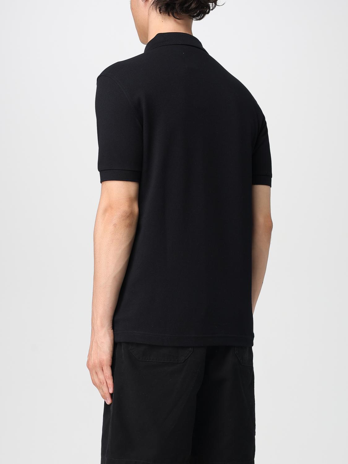 FRED PERRY POLO: Polo in cotone con logo Fred Perry, Nero - Img 2