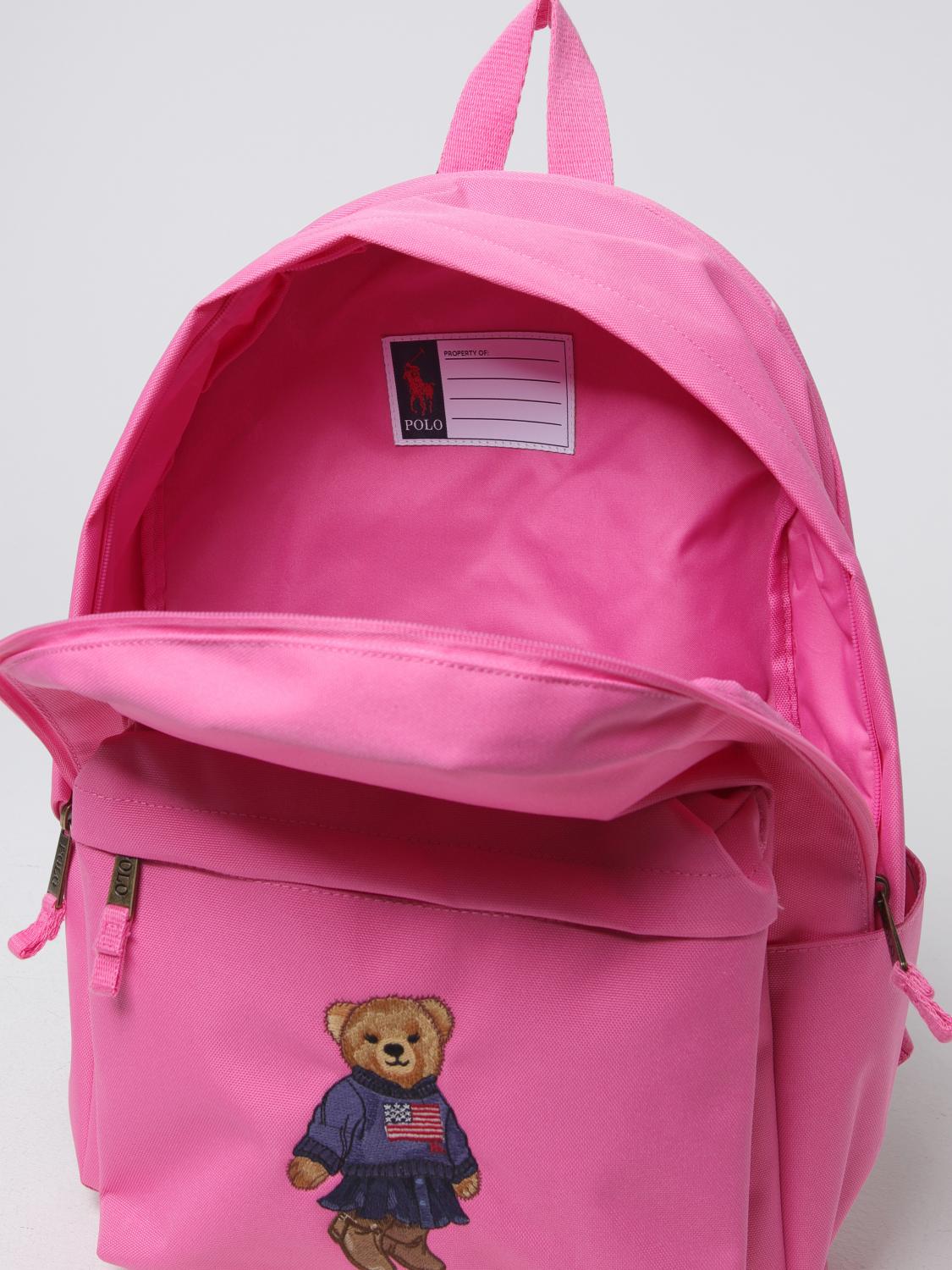 POLO RALPH LAUREN BAG: Bag kids Polo Ralph Lauren, Pink - Img 4