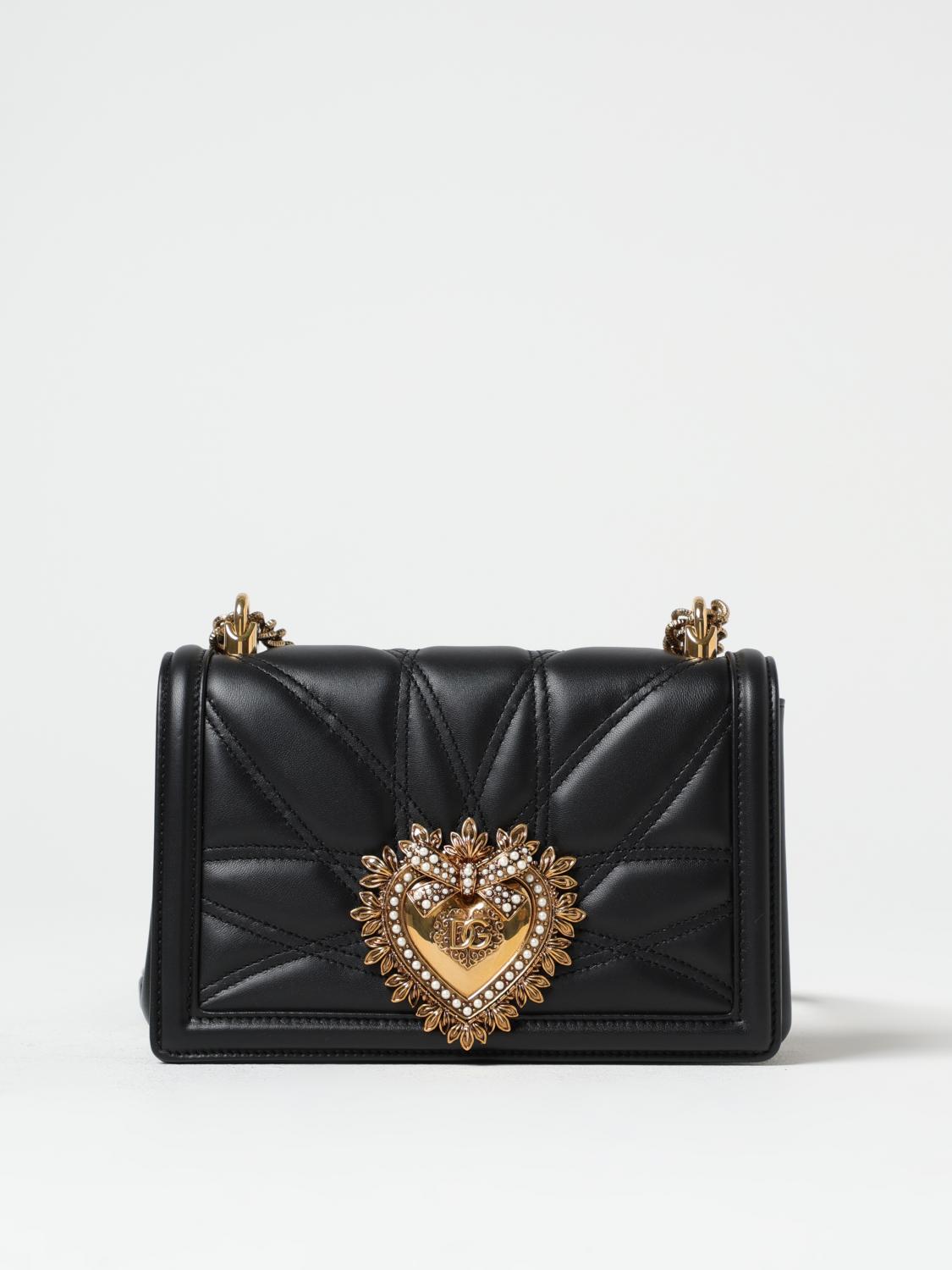 DOLCE & GABBANA MINI SAC À MAIN: Sac porté épaule femme Dolce & Gabbana, Noir - Img 1