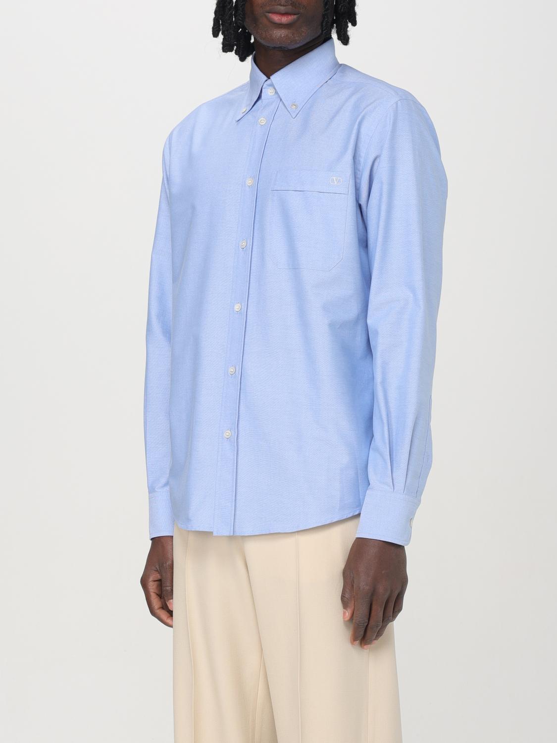 VALENTINO CHEMISE: Chemise homme Valentino, Bleu - Img 4