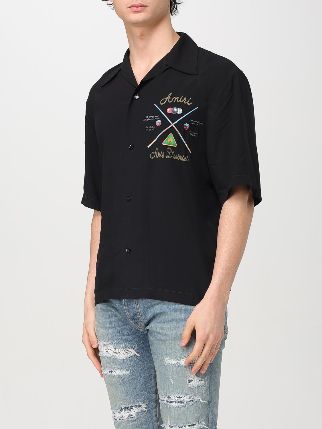 AMIRI CAMISA: Camisa hombre Amiri, Negro - Img 4