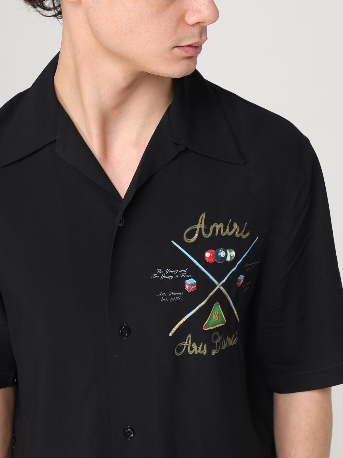 AMIRI CAMISA: Camisa hombre Amiri, Negro - Img 5