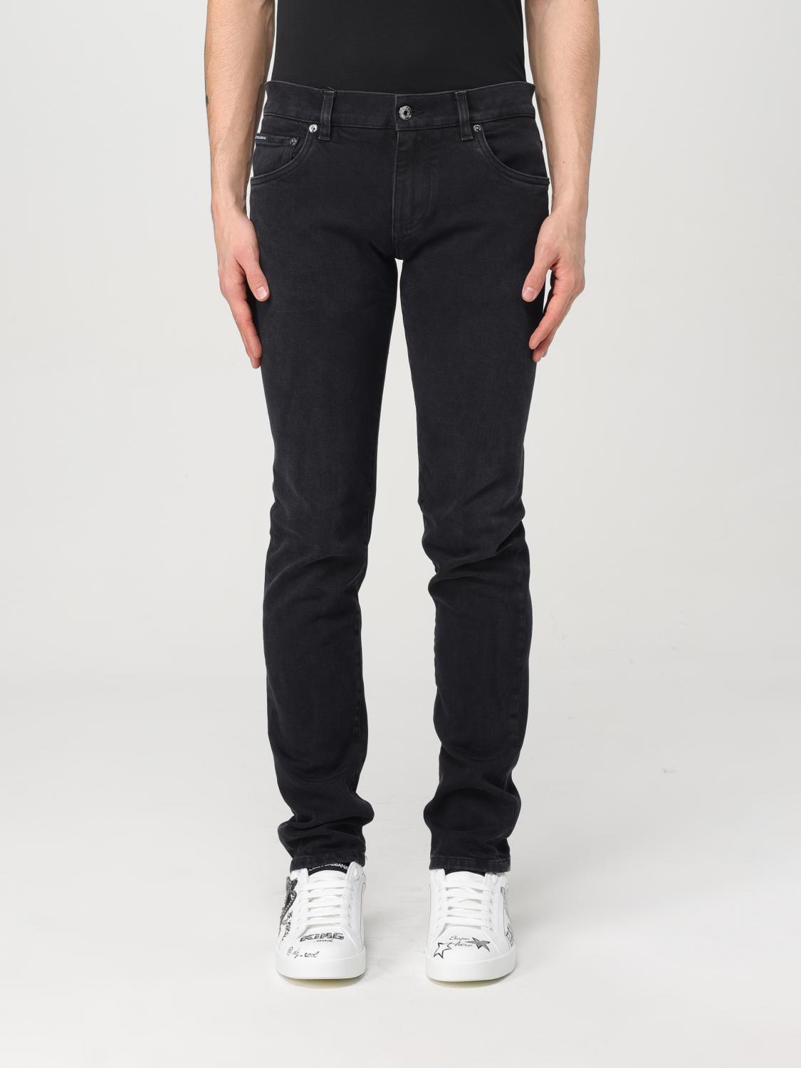 DOLCE & GABBANA JEANS: Jeans men Dolce & Gabbana, Black - Img 1