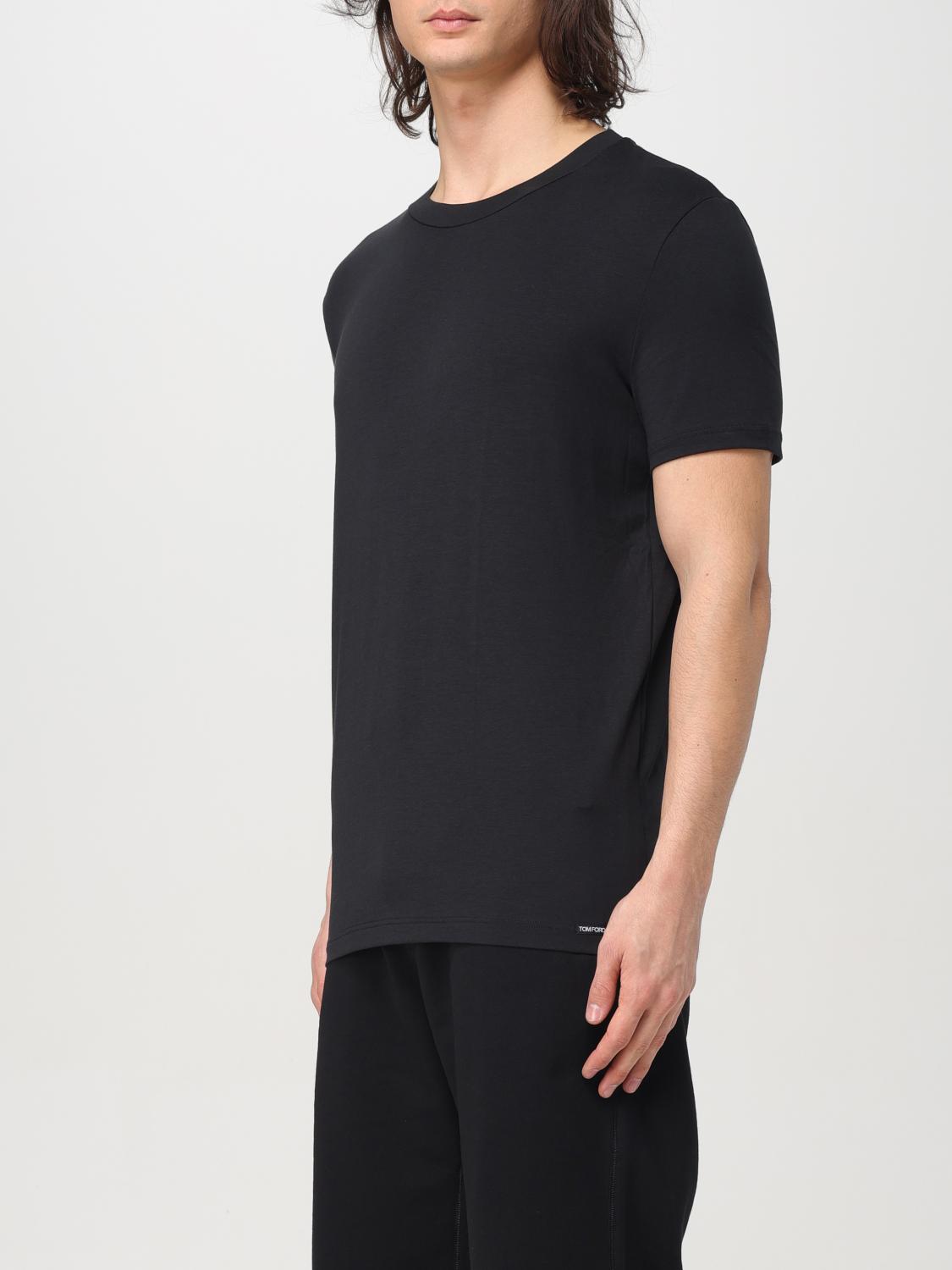 TOM FORD T-SHIRT: T-shirt men Tom Ford, Black - Img 3