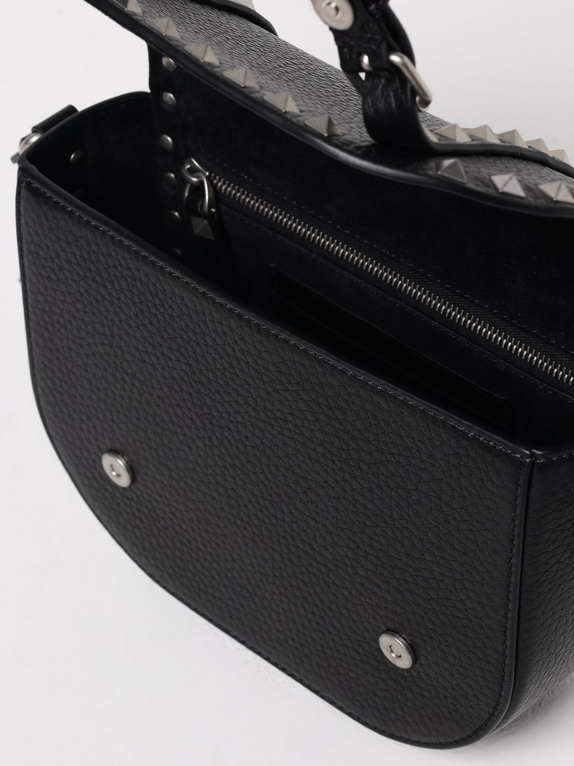 VALENTINO GARAVANI UMHÄNGETASCHE: Tasche herren Valentino Garavani, Schwarz - Img 5