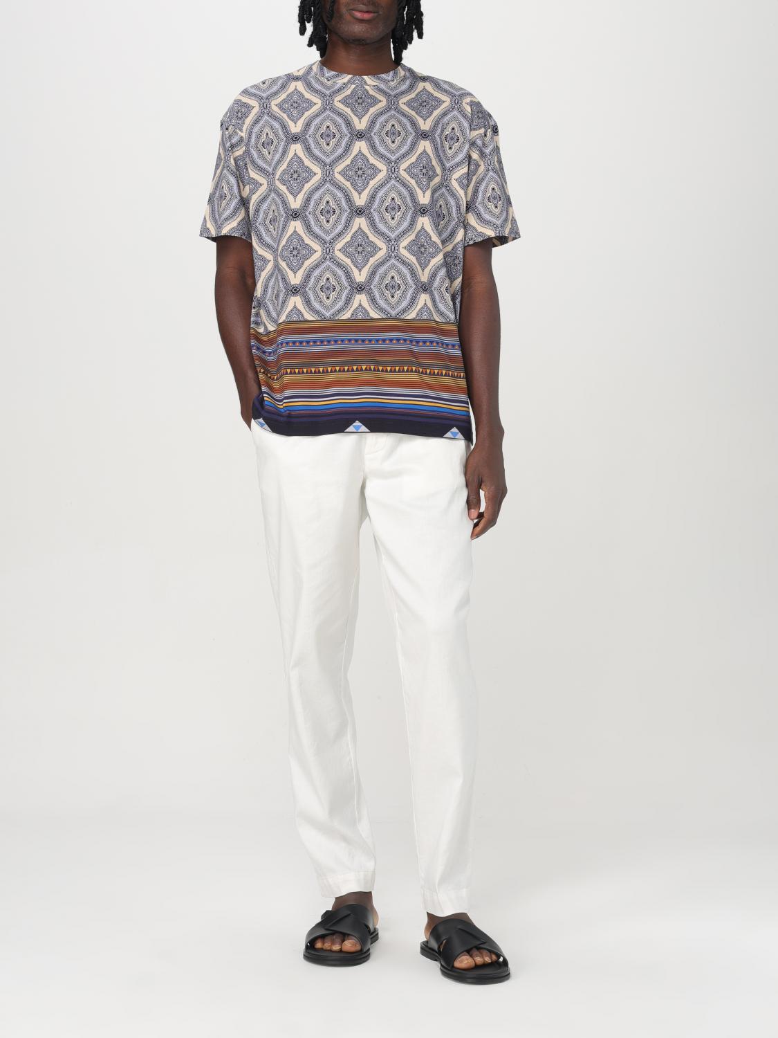 ETRO T-SHIRT: T-shirt men Etro, White - Img 2