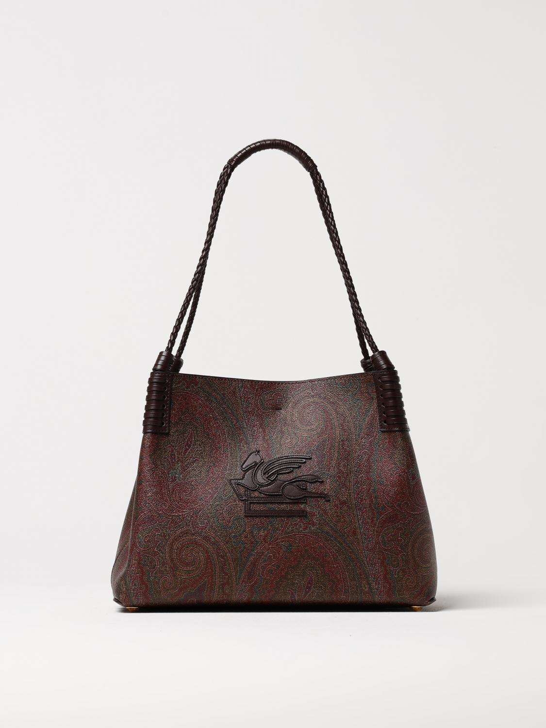 ETRO SAC PORTÉ ÉPAULE: Sac porté main femme Etro, Marron - Img 1