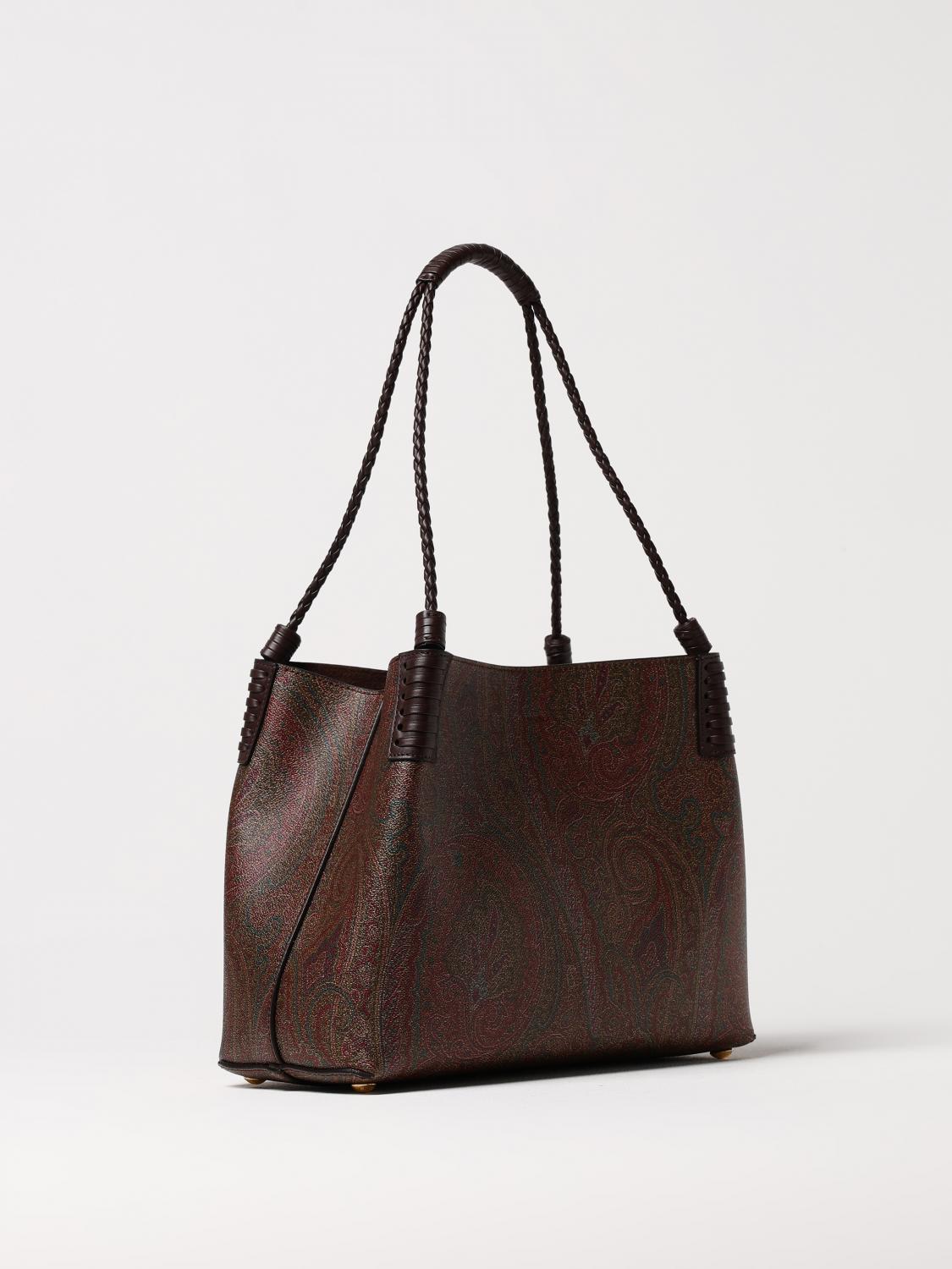 ETRO SAC PORTÉ ÉPAULE: Sac porté main femme Etro, Marron - Img 3