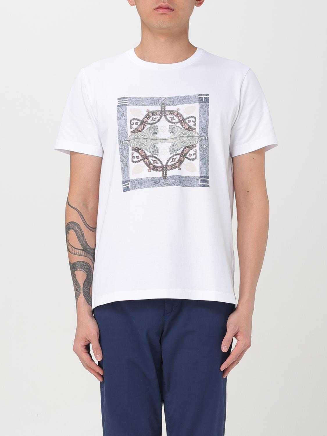 ETRO T-SHIRT: T-shirt men Etro, White - Img 1