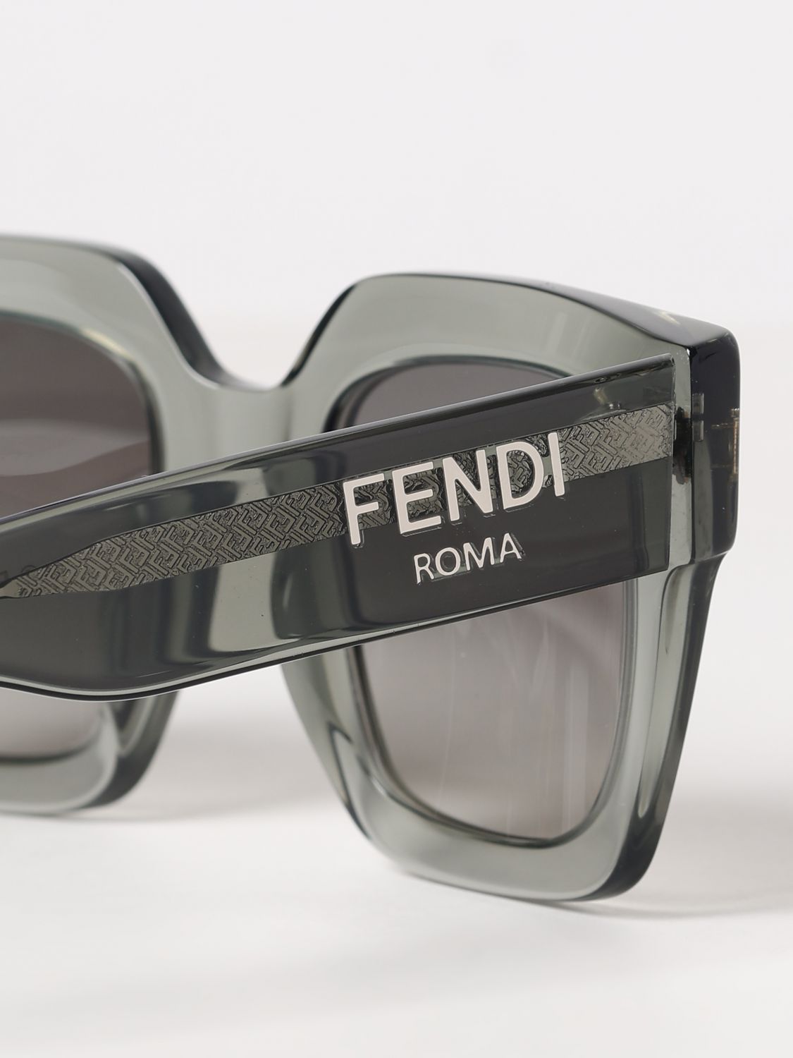 FENDI OCCHIALI DA SOLE: Occhiali da sole donna Fendi, Grigio - Img 4