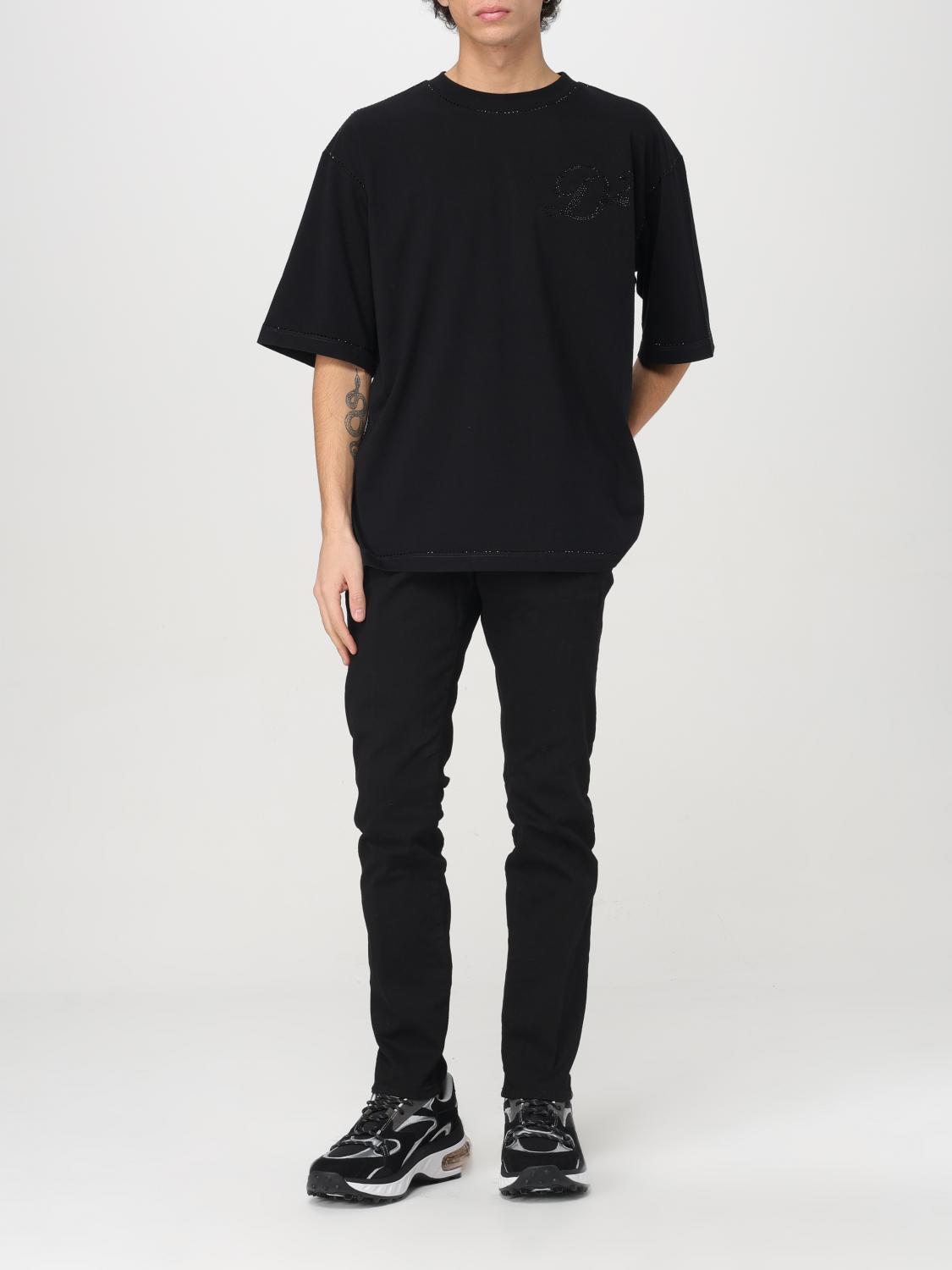 DSQUARED2 T-SHIRT: T-shirt men Dsquared2, Black - Img 2