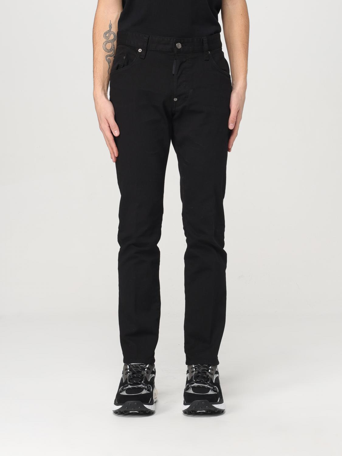 DSQUARED2 JEANS: Jeans herren Dsquared2, Schwarz - Img 1