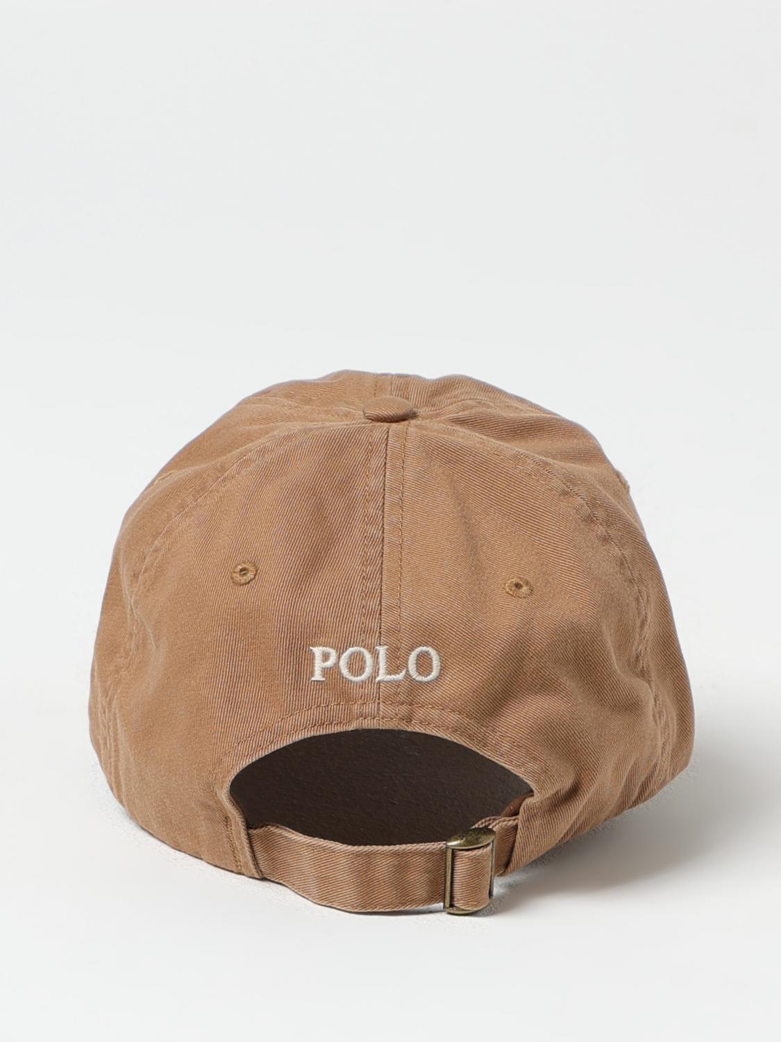 POLO RALPH LAUREN SOMBRERO: Sombrero mujer Polo Ralph Lauren, Marrón Barro - Img 3