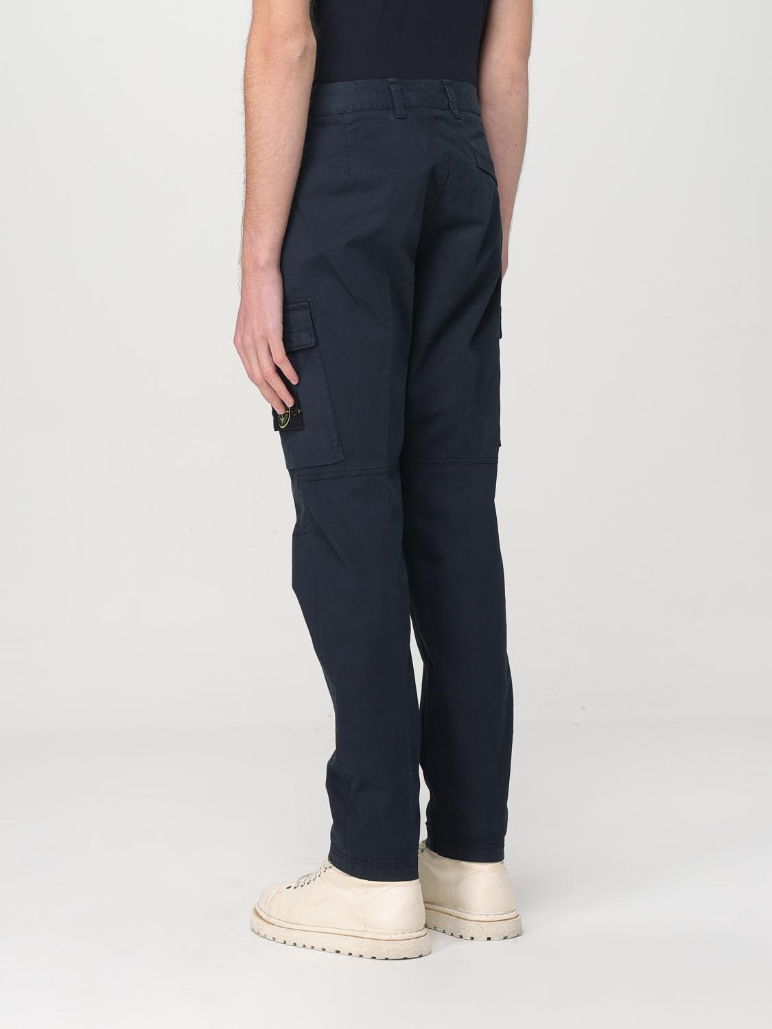 STONE ISLAND PANTALON: Pantalon homme Stone Island, Bleu - Img 3