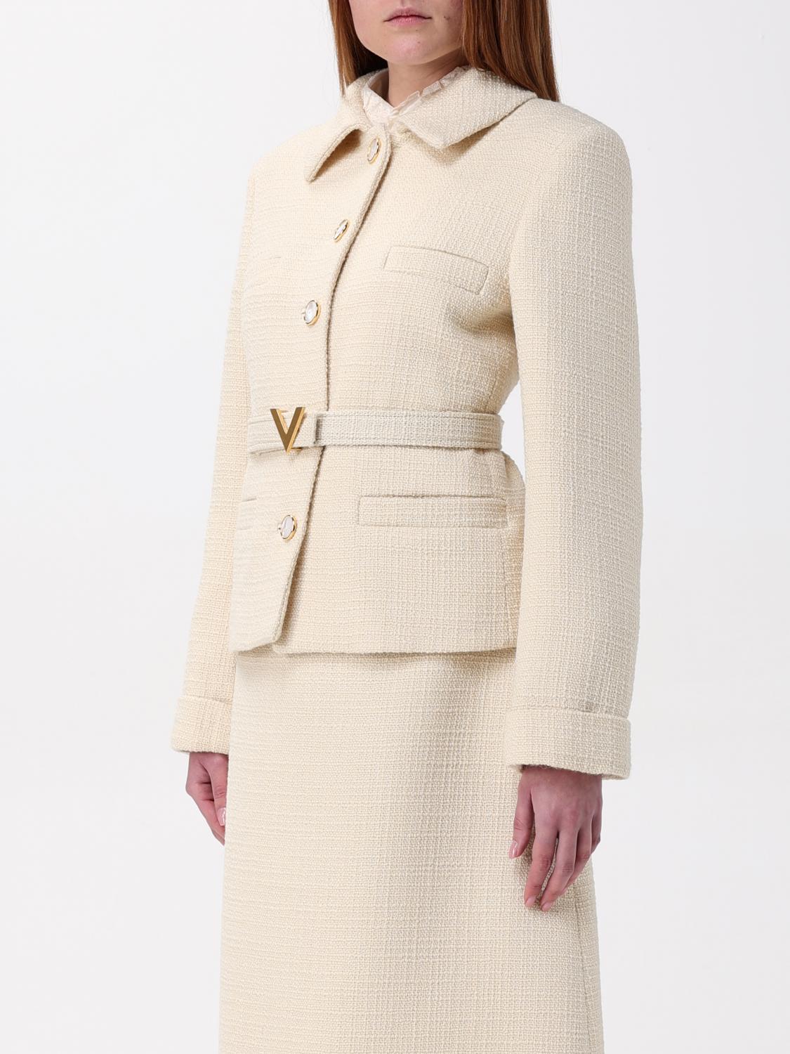 VALENTINO JACKET: Jacket woman Valentino, Beige - Img 4