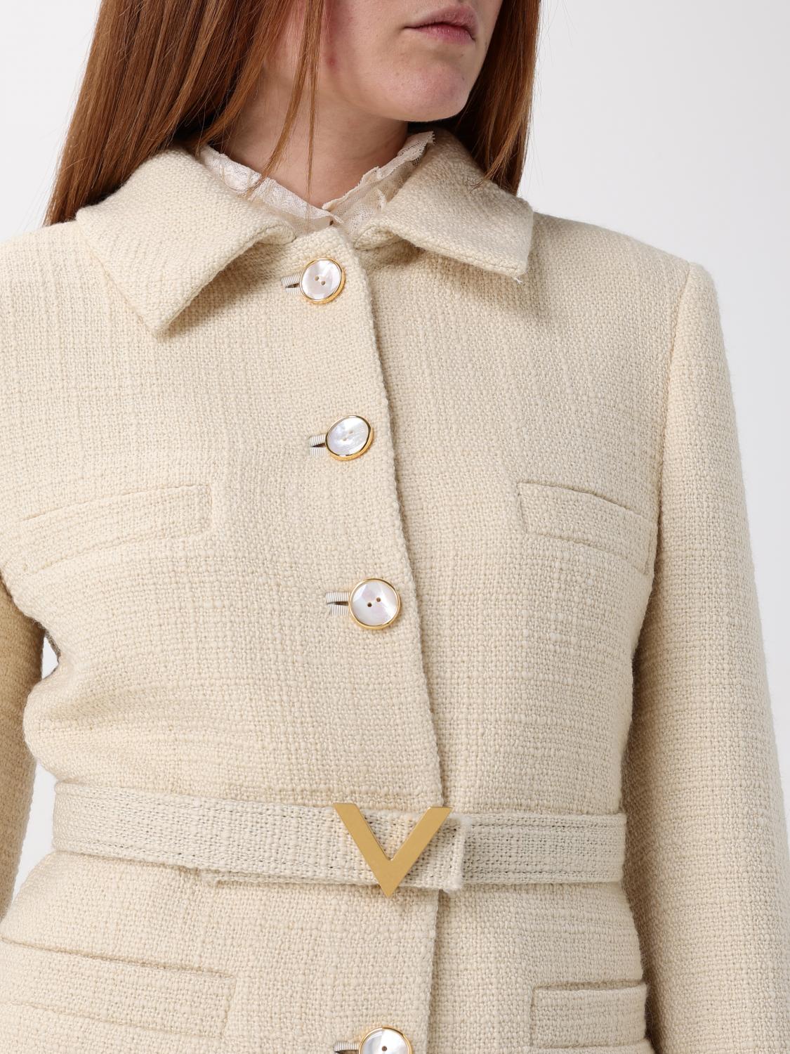 VALENTINO JACKET: Jacket woman Valentino, Beige - Img 5