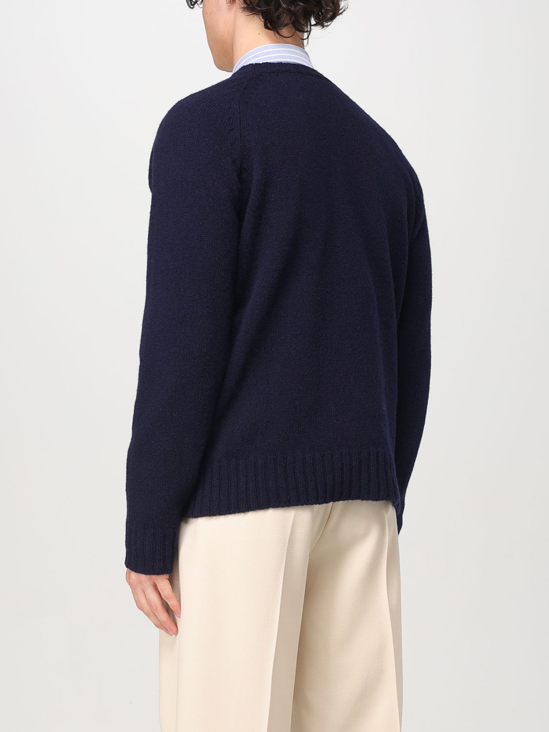 VALENTINO SWEATER: Sweater men Valentino, Blue - Img 3