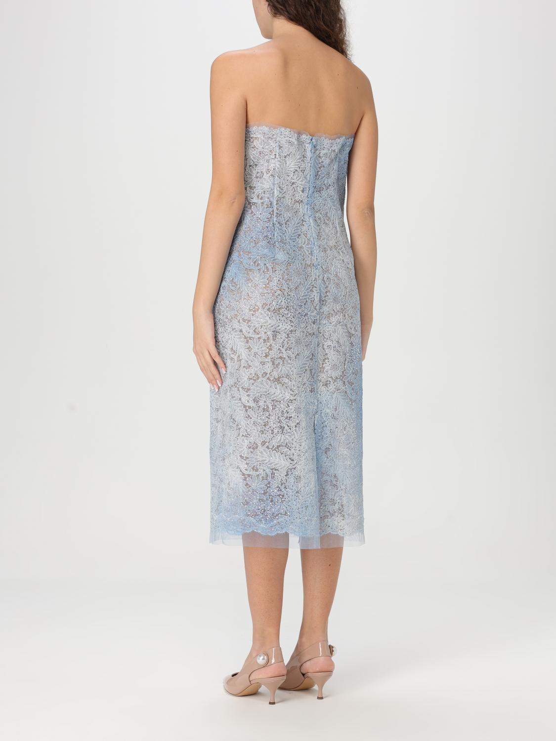 ERMANNO SCERVINO DRESS: Dress woman Ermanno Scervino, Gnawed Blue - Img 2