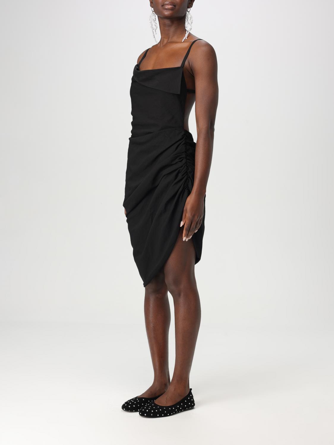 JACQUEMUS VESTIDO: Vestido mujer Jacquemus, Negro - Img 3