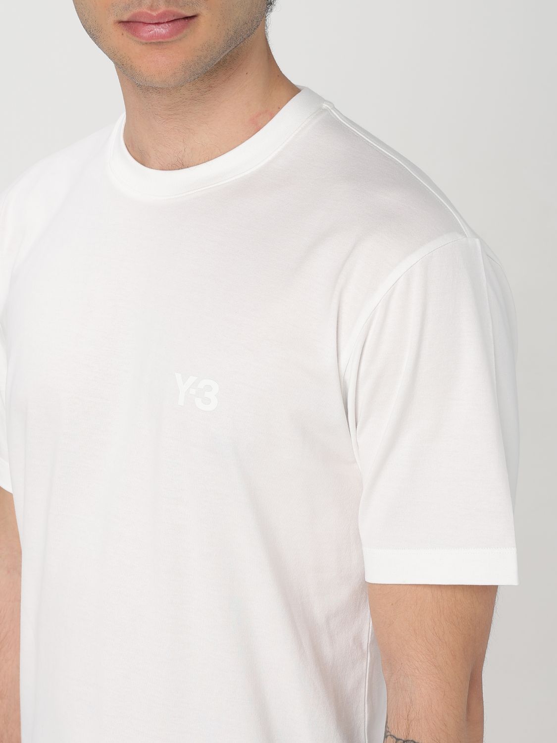 Y-3 T-SHIRT: T-shirt men Y-3, White - Img 3